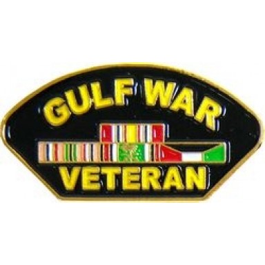Gulf War Vet Small Hat Pin