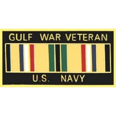 USN Gulf War Vet Small Hat Pin