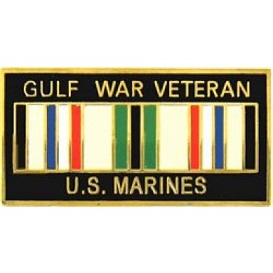 USMC Gulf War Vet Small Hat Pin
