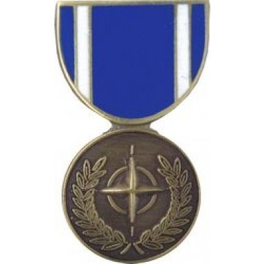 NATO Service Miniature Medal Pin