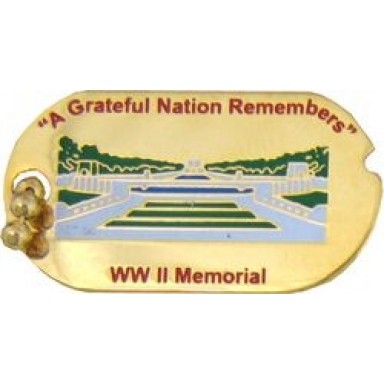 WW II Memorial Small Hat Pin