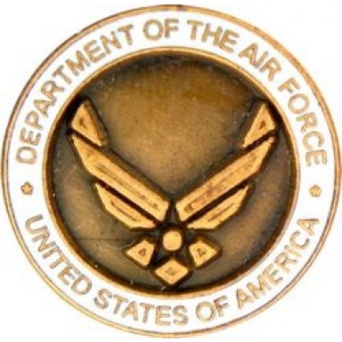 Dept of USAF Small Hat Pin