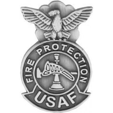 USAF Fire Protection Small Hat Pin