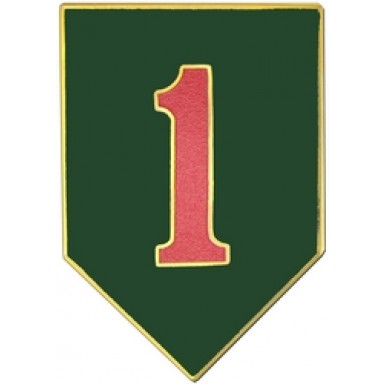 1st Infantry Division Pin