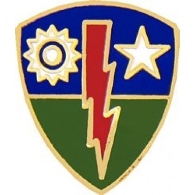 USA 75th Inf Bde Small Hat Pin