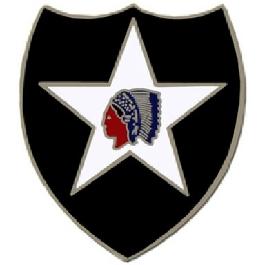 2nd Infantry Div Small Hat Pin