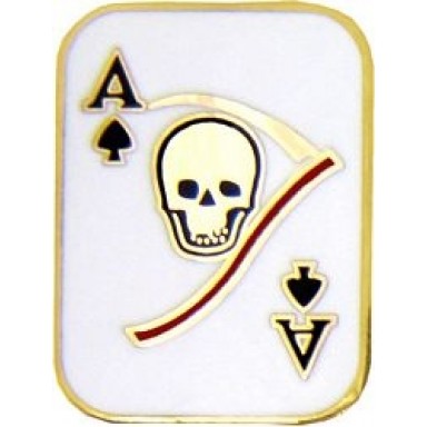 Death Card Small Hat Pin