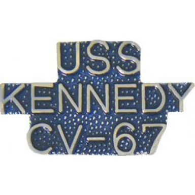USN USS JFK Small Hat Pin