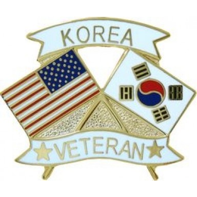 Korea Vet Small Hat Pin
