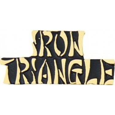 Iron Triangle Small Hat Pin