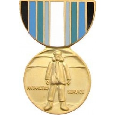 Antarctica Service Miniature Medal Pin