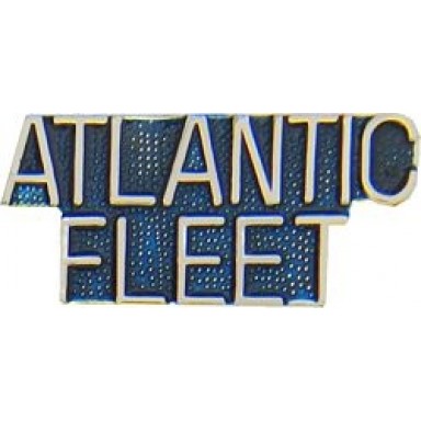 USN Atlantic Fleet Small Hat Pin