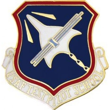 USAF Test Pilot School Small Hat Pin