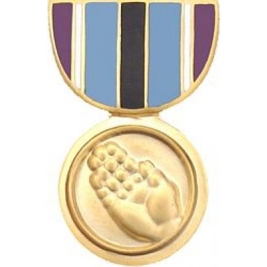 Humanitarian Service Miniature Medal Pin