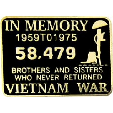 VN In Memory Small Hat Pin