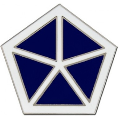 USA 5th Corps Small Hat Pin