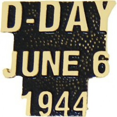 D-Day Small Hat Pin