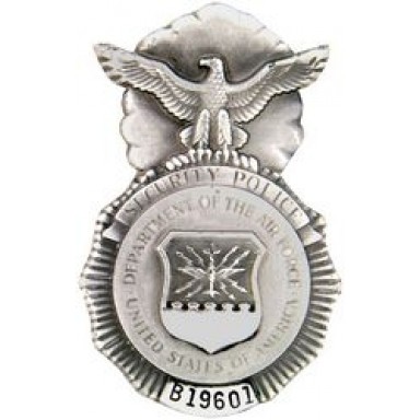 USAF Security Police Large Hat Pin