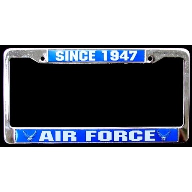 Air Force with Wing Image License Plate Frame