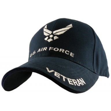 USAF Veteran Embroidered Cap