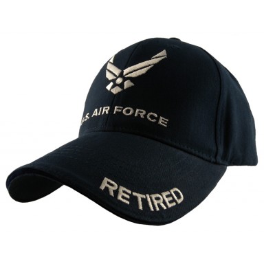 USAF Retired Embroidered Cap