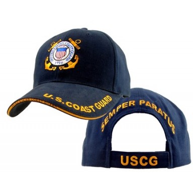 US Coast Guard Embroidered Cap