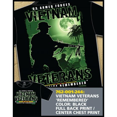 Vietnam Sacrifice Remembered T-shirt