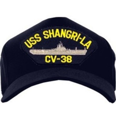 USS Shangri-La CV-38 Cap
