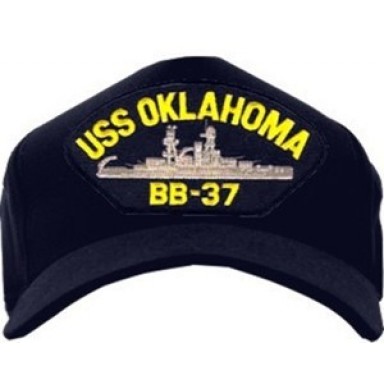 USS Oklahoma BB-37 Cap