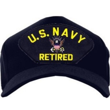 US Navy Retired Cap
