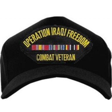 Operation Iraqi Freedom Combat Veteran Cap