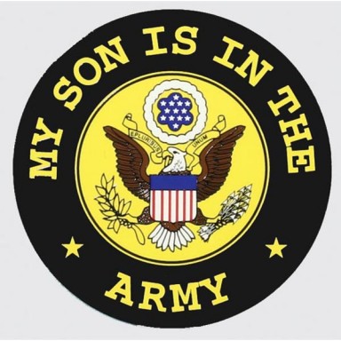My Son is in the Army Decal