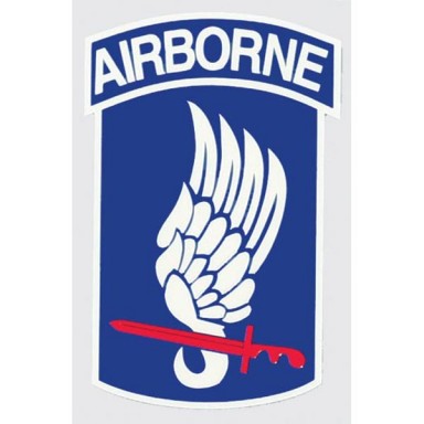 173rd Airborne Decal