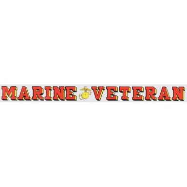 Marine Veteran Decal