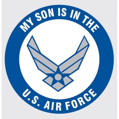 My Son is in the Air Force Decal