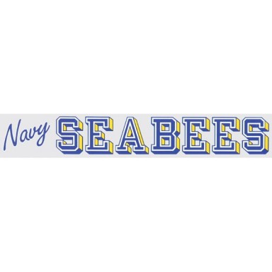 Navy Seabees Decal