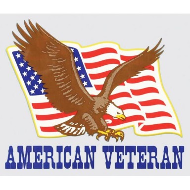 American Veteran Decal