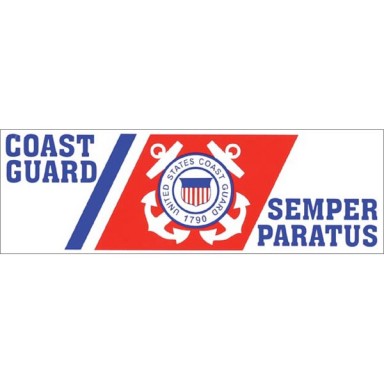 Coast Guard Semper Paratus Decal