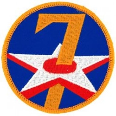 7th Air Force Patch/Small