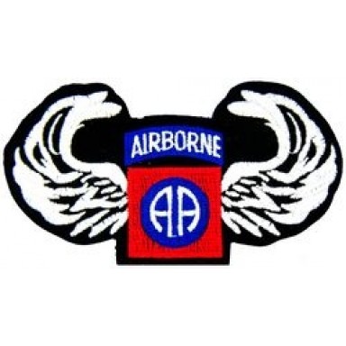 82nd A/B Wings Patch/Small