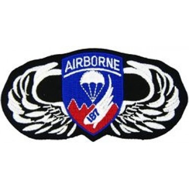 187th A/B Wings Patch/Small