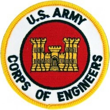 USA Corps of Eng Patch/Small