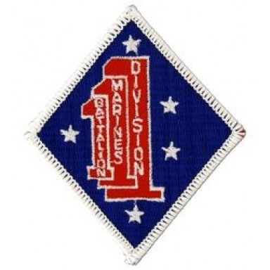1st Bn 1st Marine Patch/Small