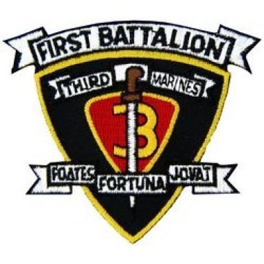 1st Bn 3rd Marine Patch/Small