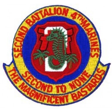 2nd Bn 4th Marine Patch/Small