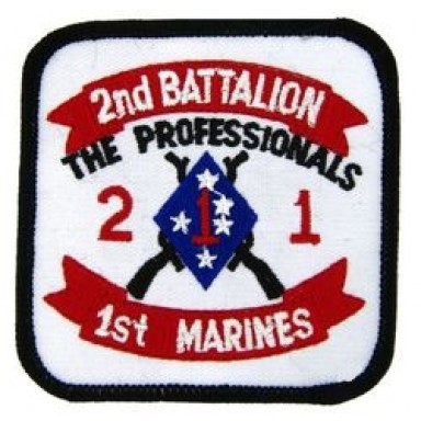 2nd Bn 1st Marine Patch/Small