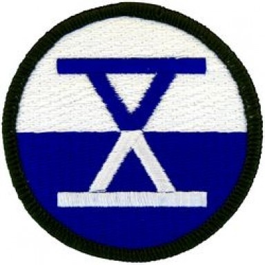 10th Corps Patch/Small