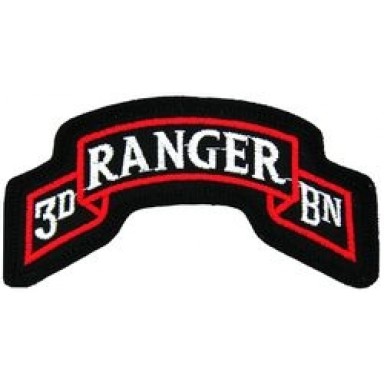 3rd Ranger Bn Patch/Small