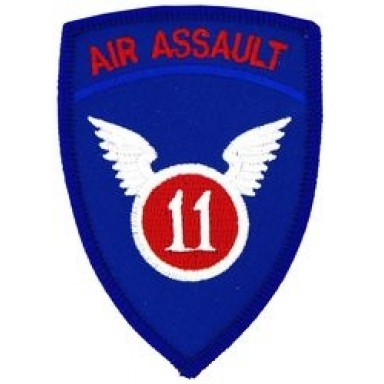 11th Air Assault Patch/Small