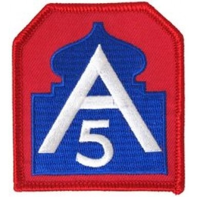 5th Army Patch/Small